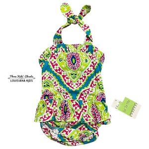 NEW Le Za Me 24m Swim Sunsuit / Bathing Suit